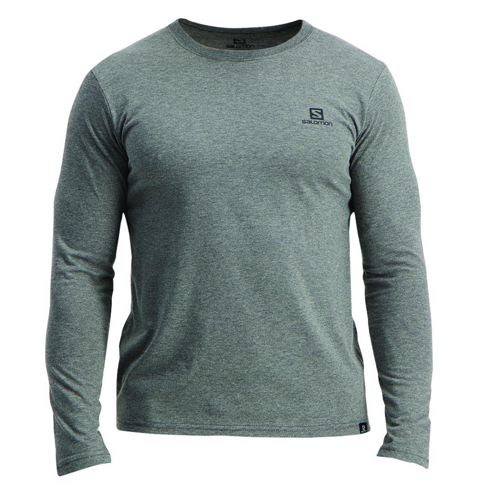 SALOMON MINIMAL LS M Philippines - Men's Tops - Dark Denim | 092761-UBN